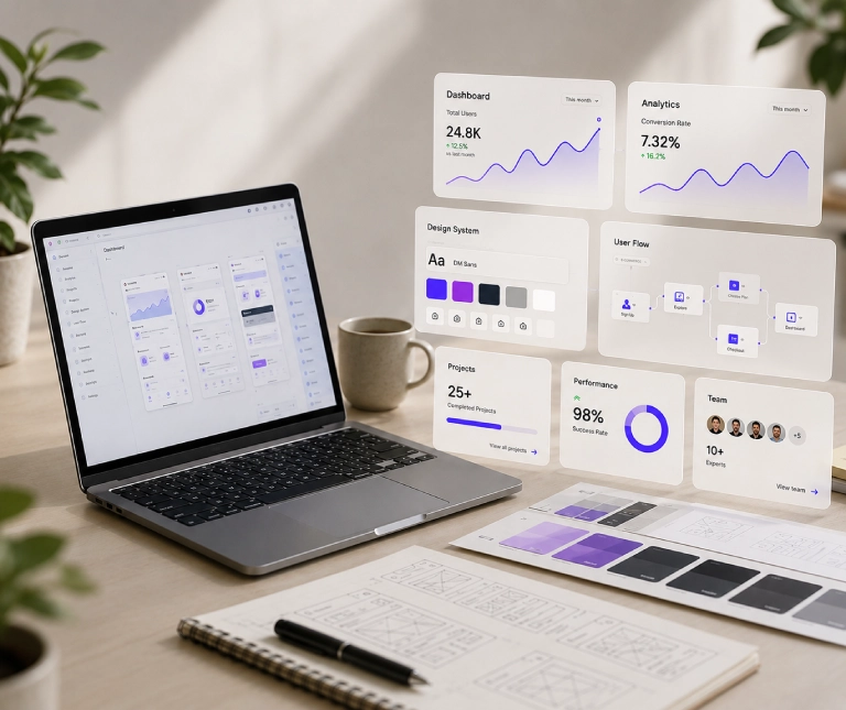 Senior product design leadership and Creative-as-a-Service partnership